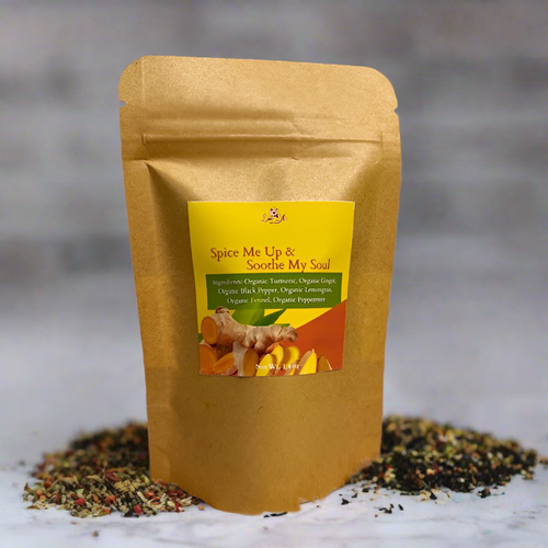 Spice Me Up & Soothe My Soul Organic Herbal Tea Blend